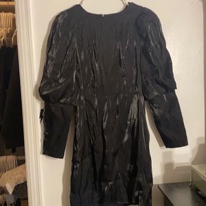 Puff sleeve dress